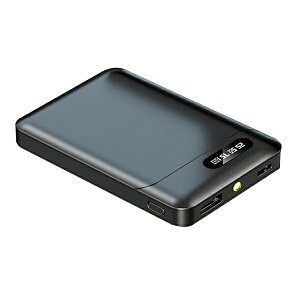 ^ X oCobe[ 5000mAh LEDCgt USB[d ̕TCY gя[d y ^ obOTCY c10cm×6.2cm×1.3cm oCobe[ iphone Android gxObY s