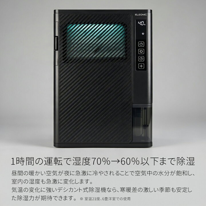 楽天市場】除湿機 除湿器 デシカント式 ELSONIC エルソニック EZ 
