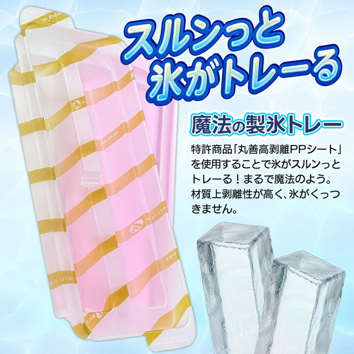楽天市場】【2個セット】 製氷皿 日本製 水筒用 こおり 氷 2本×2 合計4 