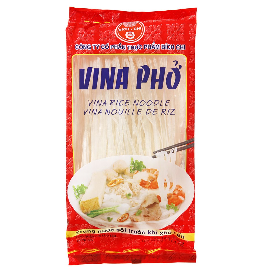 お米の麺 日本でも有名なベトナムの定番麺料理 ビッチー ライスヌードル ベトナム 2.5mm 400g 送料無料 珍しい 即納 フォー Pho
