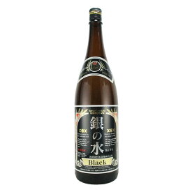 銀の水 ブラック 麦焼酎 25度 1800ml 佐藤焼酎製造場