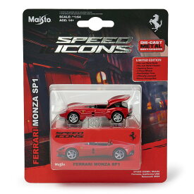 Maisto 1/64スケール SPEED ICONS フェラーリ モンツァ SP1 レッド MS15702R