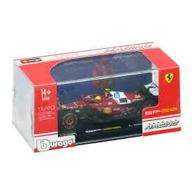 Bburago 1/43スケール スクーデリア フェラーリ HP SF25 L.ハミルトン 2025 ドライバー付 クリアケース レッド 18-36852H