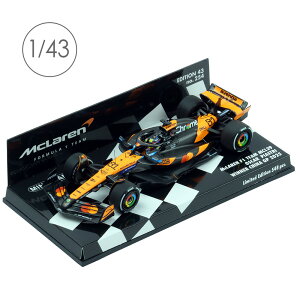 MINICHAMPS 1/43 �}�N���[���� F1�`�[�� MCL39 O.�s�A�X�g�� ����GP 2025 �E�B�i�[ �I�����W 537254481