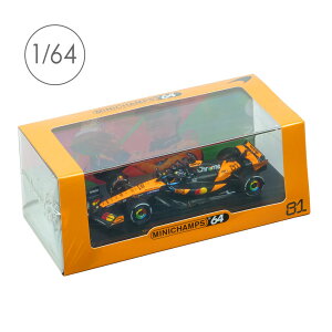 MINICHAMPS 1/64�X�P�[�� �}�N���[���� F1�`�[�� MCL39 O.�s�A�X�g�� ����GP 2025 �E�B�i�[ �I�����W 530256481