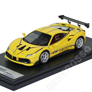 iAEgbgj LookSmart 1/43XP[ tF[ 488 Challenge PressVer.(Giallo Modena) LS476A iԕiEsj