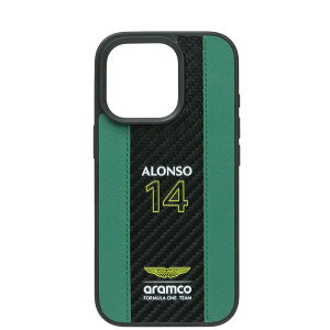 �A�X�g���}�[�`�� �A�����R F1�`�[�� iPhone16Pro ���U�[ �o�b�N�J�o�[ F.�A�����\ �J�[�{�����X�g���C�v �O���[��/�u���b�N ARHCP16LNCEAN