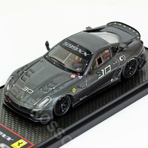 BBR MODELS 1/43�X�P�[�� �t�F���[�� 599XX Valencia 2010 Grigio Silverstone #30 BBRC42H