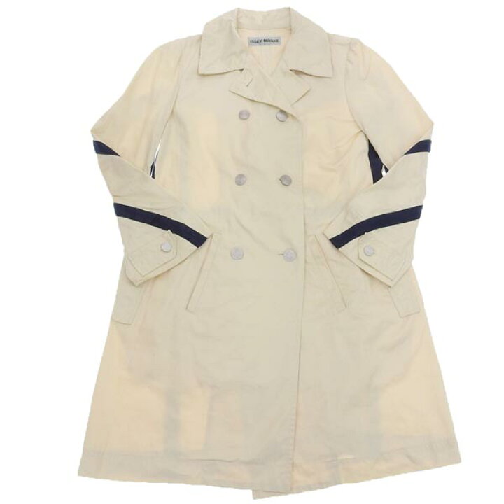 ISSEY MIYAKE イッセイミヤケ 15SS 顔料プリントコットントレンチ  