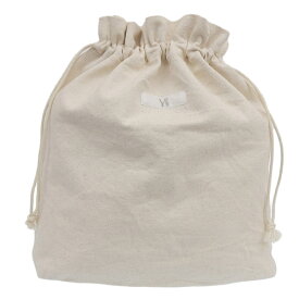 ワイズ Y's コットン100% ドローストリングバッグ 巾着 バッグインバッグ オフホワイト [Y02929]