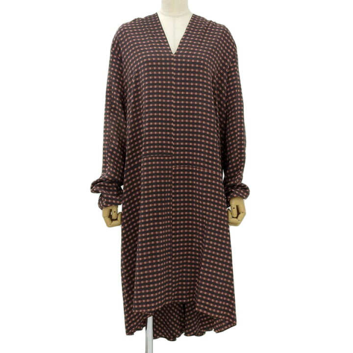 楽天市場】【中古】 ◇美品◇ マルニ MARNI シルク100% チェック 長袖  