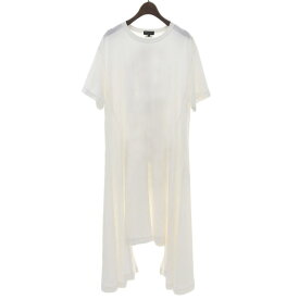 【中古】 ◆美品◆ コムデギャルソンオムプリュス COMME des GARCONS HOMME PLUS BETELGEUSEコラボ ロングTシャツ ワンピース 白 M 2022ss [Y03335]