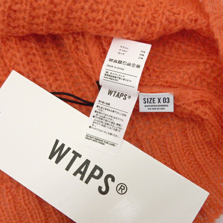 楽天市場】◇美品◇ ダブルタップス WTAPS モヘア混 ニット セーター 
