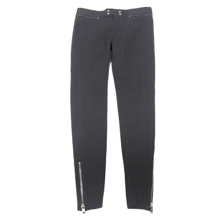 楽天市場】未使用 グッチ GUCCI ジッパー ブラック パンツ size38 黒 