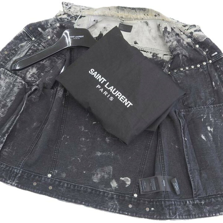 楽天市場】サンローランパリ SAINT LAURENT スタッズ ダメージ デニム 
