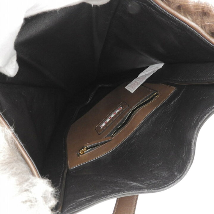 楽天市場】◇美品◇ マルニ MARNI カウレザー フォックスファー 