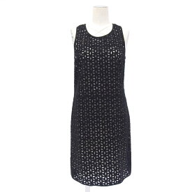 超美品 DEREK LAM デレクラム ワンピース ノースリーブ 36 黒 レディース 249182 【中古】