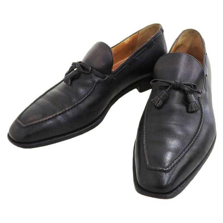 楽天市場】美品 BERLUTI ベルルッティ タッセル ローファー サイズ8 