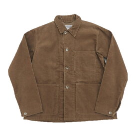 Engineered Garments エンジニアド ガーメンツ ブルゾン WORK A DAY サイズS コットン コーデュロイ ジャケット アウター メンズ ブラウン YB0184 【中古】