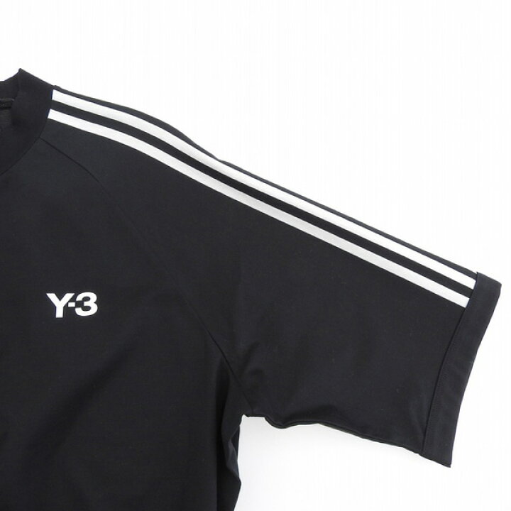 楽天市場】ワイスリー Y-3 スリーストライプ サイドスリット Tシャツ  