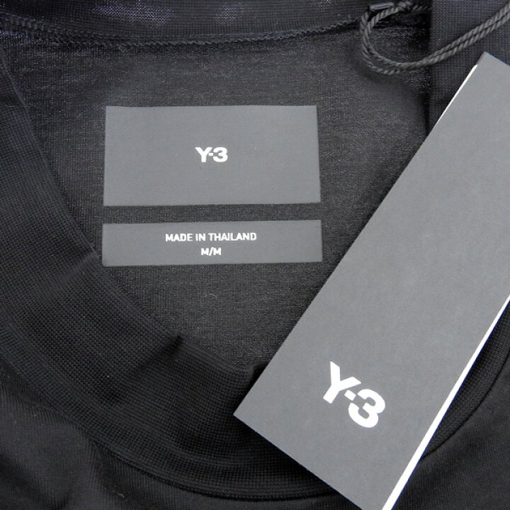 楽天市場】ワイスリー Y-3 スリーストライプ サイドスリット Tシャツ  
