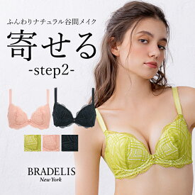 【30%OFF】育乳 ブラデリスニューヨーク ナオミステップ2ブラ24S2 BRADELIS New York 【ナオミタイプ】 育乳ブラ いくにゅうぶら 補整 補正 ブラ ブラジャー 谷間 バストアップブラ 産後 卒乳 3/4カップ 下着 レディース 小胸 昼 小さいサイズ 20代 30代 40代