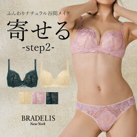 【30%OFFセール】育乳 ブラデリスニューヨーク ナオミステップ2ブラ24A2 BRADELIS New York 【ナオミタイプ】 育乳ブラ いくにゅうぶら 補整 補正 ブラジャー 谷間 バストアップブラ 産後 卒乳 3/4カップ 下着 レディース 小胸 昼 小さいサイズ 20代 30代 40代 日中