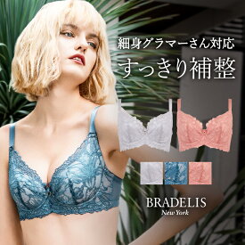ブラデリスニューヨーク エリンブラ26S1(グラマー胸) BRADELIS NEWYORK BRNY 【エリンタイプ】 育乳ブラ 補整 補正 ブラ ブラジャー 脇肉 贅肉 脇高 寄せ スマートブラ 大きいサイズ スリム 楽 ボリュームバスト すっきり見せる Eカップ Fカップ Gカップ Hカップ