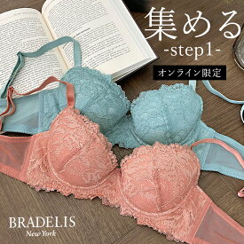 《最大1,600円OFFクーポン配信中》【30%OFF】【オンラインストア限定】ブラデリス ウェンディステップ1ブラ23S4 BRADELIS NEWYORK 【ウェンディタイプ】育乳 いくにゅう 補正 ブラ ブラジャー 谷間 脇肉 バストアップ　寄せ上げ 産後 卒乳 下着 小胸 1215sl