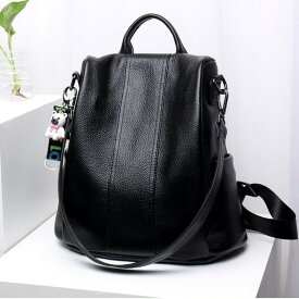 本革リュック レザー マザーズバッグ レディース 本革 リュックサック 可愛い バッグ りゅっく 女性 防犯 ギフト 旅行 通勤 軽量 軽い ママバッグ 背面ファスナー付き