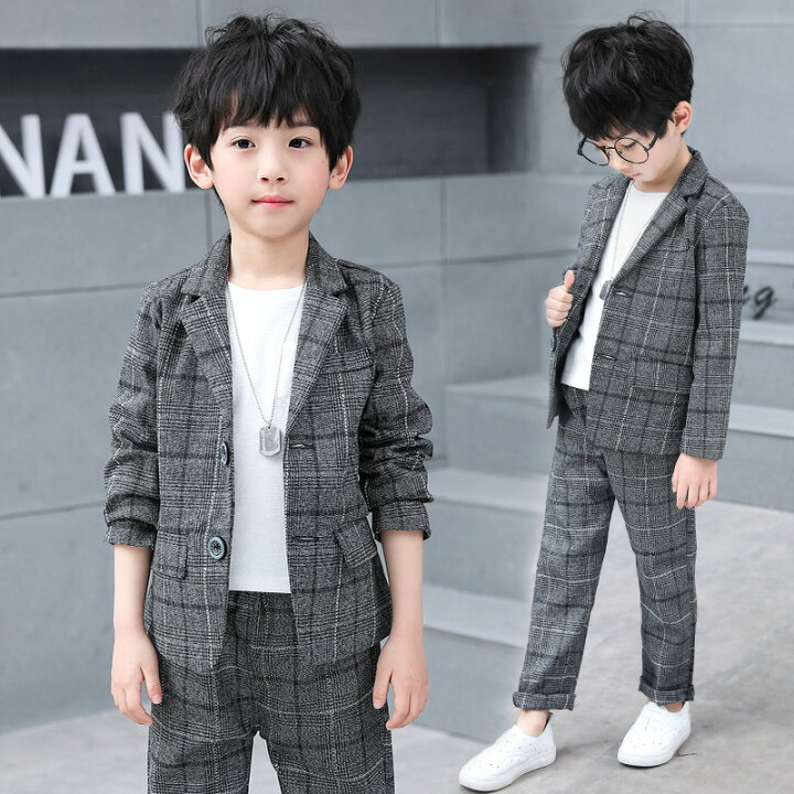 楽天市場】子供服 フォーマル キッズ セットアップ こども スーツ 上下  