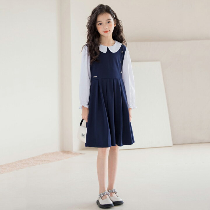 楽天市場】フォーマル ワンピース 白襟 女の子 切替え 子供服 キッズ 