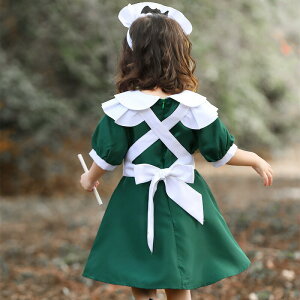 ハロウィン メイド 子供 コスプレ かぼちゃ 公演服 女の子 衣装 レディース ハロウィーン コスチューム 大人 メイド服 仮装 コス おばけ 変装 ロング フード ステージ衣装 ウィッチ 洋館メイ