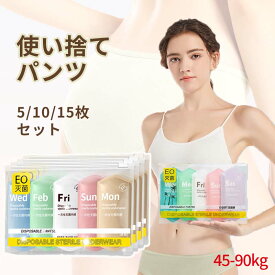 【1000円ポッキリ！】使い捨て下着 使い捨てショーツ レディース 入院 大きいサイズ 使い捨てパンツ コットン ショーツ 送料無料 パンツ 使い捨て 携帯 海外旅行 女性用パンツ 介護 トラベルグッズ 非常用 緊急用 災害対策 災害 便利 アイテム