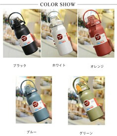 保温ボトル 直飲み 洗いやすい 1000ml 1200ml 1500ml 1800ml 真空二重構造 大容量 マグボトル 手掛け 運動 車載 水筒 保冷 スポーツ 保温 魔法瓶 ストロー付き 大人 ステンレスボトル 軽量 こども キッズ アウトドア