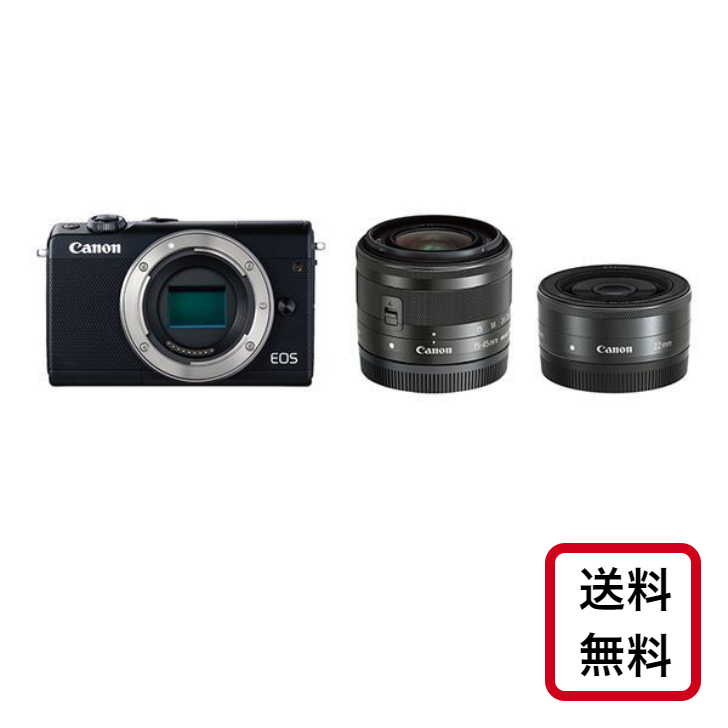楽天市場】【新品】Canon ミラーレス一眼カメラ EOS M100 ダブルレンズ