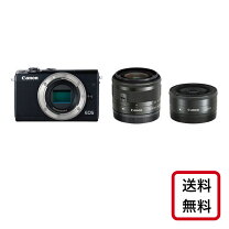 楽天市場】ミラーレス一眼 canon eos m100 ダブルレンズキットの通販