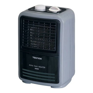 送料無料(一部地域を除く) TSO-604【TEKNOS テクノス ミニファンヒーター(温調付)600W】足元/トイレ/キッチン/脱衣所/リビング/受験 暖房 ヒーター 小型 コンパクト ミニ 電気ファンヒーター 省