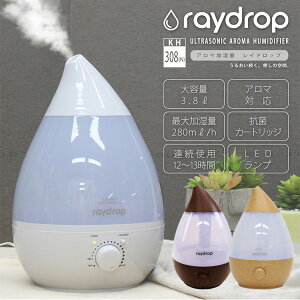レイドロップアロマLED加湿器3.8L