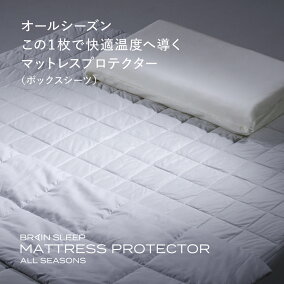 楽天市場】ブレインスリープ マットレスプロテクター オールシーズンズ 