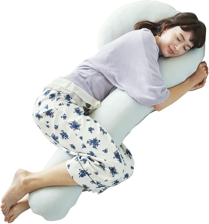 ブレインスリープ NOMIN BODY PILLOW（ 抱き枕 ）<br>約120cm 横向き寝 妊婦 通気性 丸洗い シムス位 あいのり 脳眠 最高の睡眠 快眠 熟睡