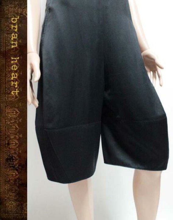 GIVENCHY ジバンシー サテン調 チューブトップ ドレス ワンピース キュロット オールインワン ブラック size 36【中古】レディース【送料無料】 | ブランハート 楽天市場店