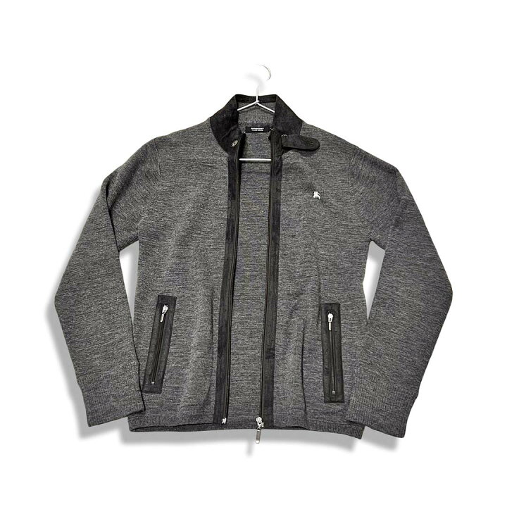 楽天市場】BURBERRY BLACK LABEL バーバリー ニット ジップアップ 