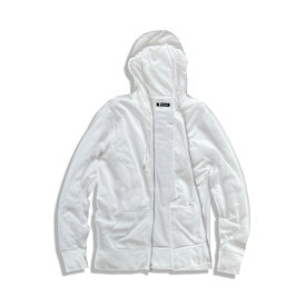 T by Alexander Wang ティーバイ アレキサンダーワン ジップアップ 長袖 パーカー Hoodie size XS ホワイト メンズ【中古】【鑑定済み】