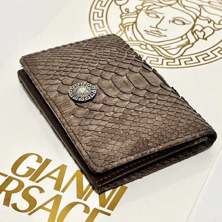 楽天市場】GIANNI VERSACE ジャンニ ヴェルサーチ リアルパイソン  