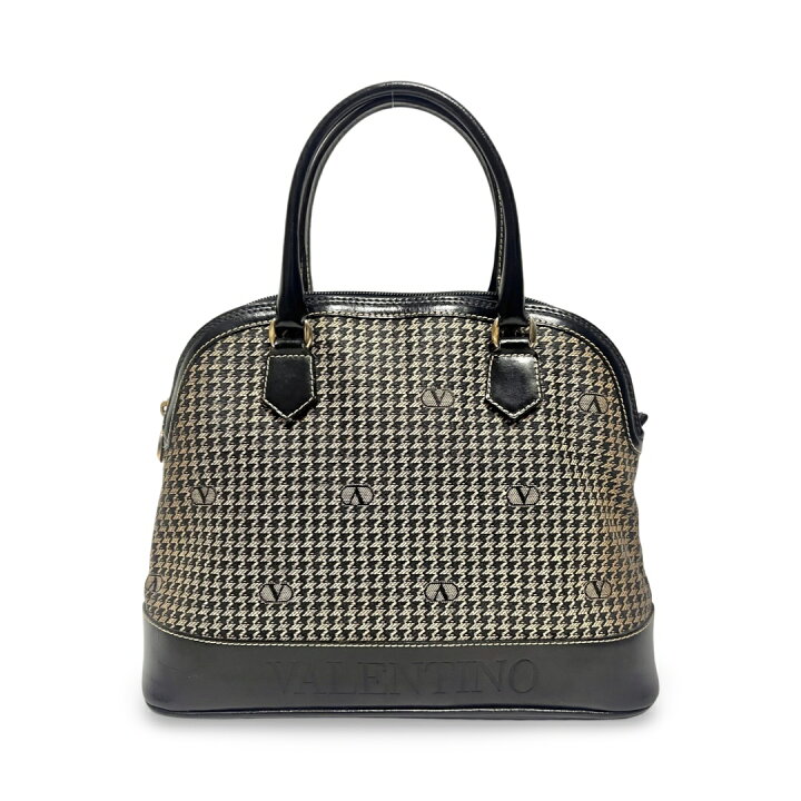 楽天市場】VALENTINO ヴァレンティノ 千鳥格子柄 トートバッグ 