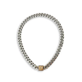 FENDI フェンディ チェーン ネックレス F2 シルバー 目黒蓮 【中古】【鑑定済み】