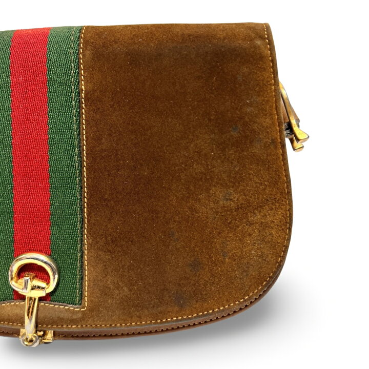 楽天市場】GUCCI オールドグッチ ホーズビット シェリーライン 
