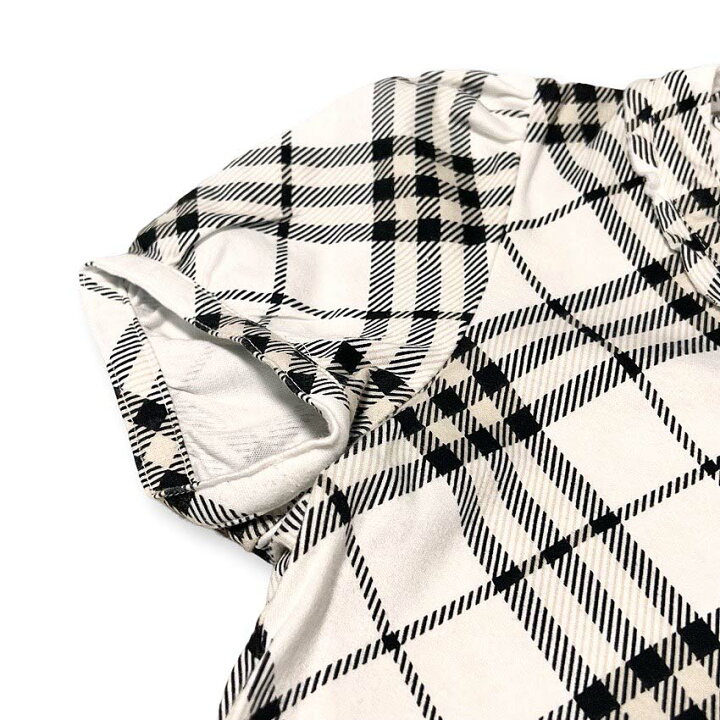楽天市場】BURBERRY BLUE LABEL ノバチェック柄 フリル 半袖 Tシャツ 