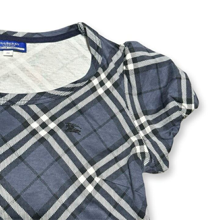 楽天市場】BURBERRY BLUE LABEL ノバチェック柄 半袖 Tシャツ 
